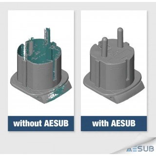 Original AESUB Green Low Cost Vanishing 3D Scanner Spray Shiny Part - 1000 ml